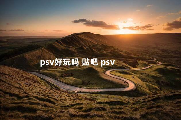 psv好玩吗 贴吧 psv